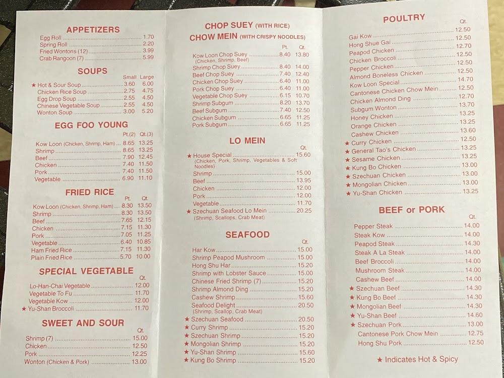 Kowloon Carry Out Sesame Chicken